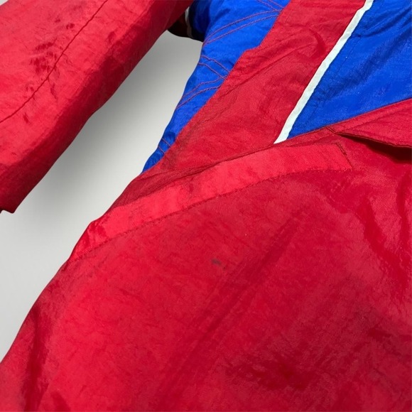 Vintage Washington Bullets Jacket Mens M/L Red Blue NBA Basketball Starter 90s - Picture 13 of 14